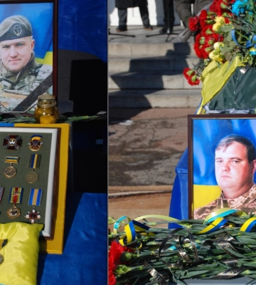 Шосткинщина прощалася зі своїми земляками, захисниками Батьківщини