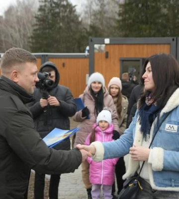 На Рівненщині понад 40 переселенців оселилися в новоствореному містечку для ВПО (ФОТО)