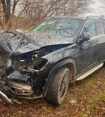 Луцькі патрульні відшукали водія, котрий покинув своє авто після ДТП на Теремнівській