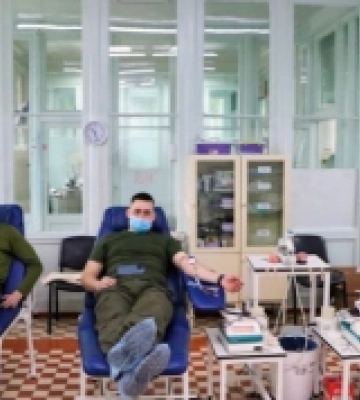 Рівненські нацгвардійці здали кров для побратимів