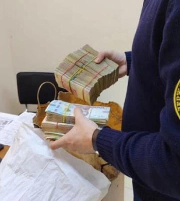 На Одещині виявили чергову партію незадекларованої валюти