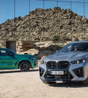 BMW представила оновлені X5 і X6 M Competition із мотором V8