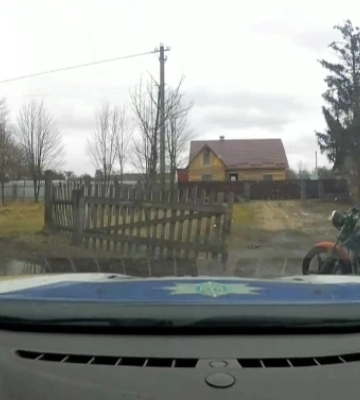 Мотоцикліст на Сарненщині ризикував своїм життям (ВІДЕО)