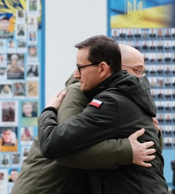 Прем&#039;єр Польщі приїхав до Києва у річницю війни