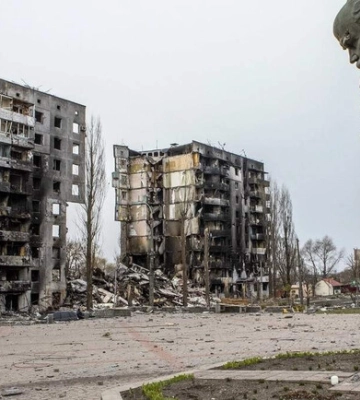 Українські архітектори розробили концепт відбудови Бородянки: візуалізація