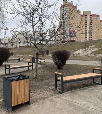 Еще в одном парке Киева стало комфортнее отдыхать