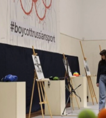 У Львові закликали не допускати російських і білоруських спортсменів до Олімпійських ігор 2024