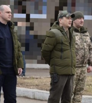 Віталій Кім відвідав військовослужбовців новоствореного стрілецького батальйону «Миколаїв»