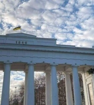 Партизаны установили флаг Украины в оккупированном Севастополе. ФОТО