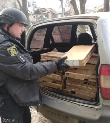 Під завалами на Куп’янщині знайшли сотню ноутбуків, які не дісталися окупантам