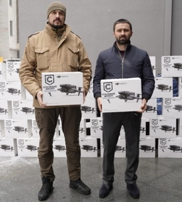 Фронтовые разведчики получили 50 дронов DJI Mavic 3