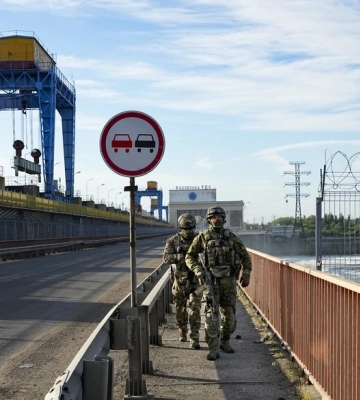 РФ осушает Каховское водохранилище: появились спутниковые фото