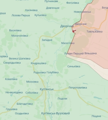 Ворог намагався покращити тактичне положення в районі Дворічної – Генштаб