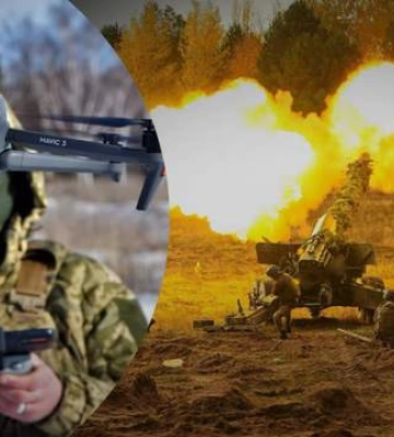 Карта боевых действий в Украине 25 февраля