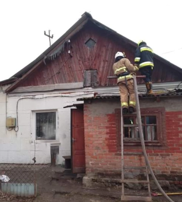У Здолбунові горів будинок