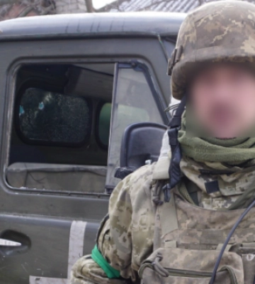 Під Бахмутом прикордонники взяли в полон вагнерівця