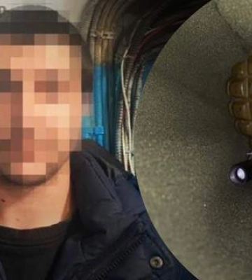 В киевском метро мужчина гулял с гранатой: ему светит до 7 лет