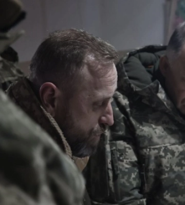 Сирський відвідав частини Сил оборони, які захищають Бахмут