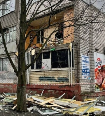 У Запоріжжі стався вибух в квартирі багатоповерхівки (відео)