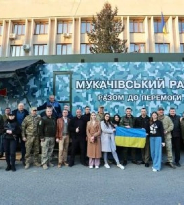 За рік війни лише з одного Мукачівського району відправили на передову понад 100 транспортних засобів та 8 мобільних лазне-пральних&amp;hellip;