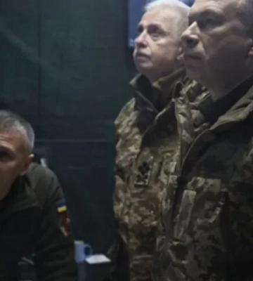 Командувач Сухопутних сил ЗСУ Сирський відвідав Бахмут