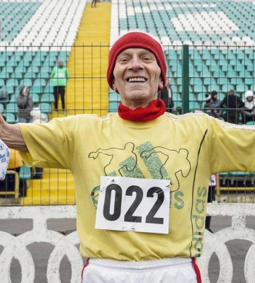 У Полтаві відбувся забіг для дітей та дорослих Winter Run