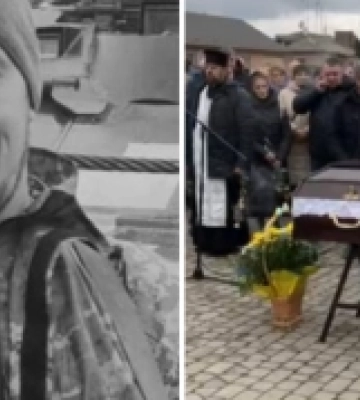 У Рожищі сотні людей навколішки зустріли загиблого захисника Романа Клеца. ФОТО, ВІДЕО