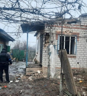 У поліції показали наслідки обстрілів Дніпропетровської області