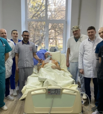 У Мукачеві чоловіка, якому пересадили серце, виписали з лікарні
