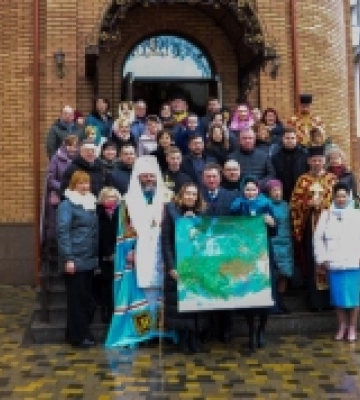 У храмі Волинського університету помолилися за упокій душі Лесі Українки