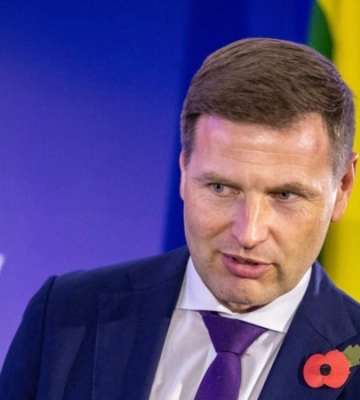 Міністр оборони Естонії  у Києві оголосив про пакет військової допомоги для ССО