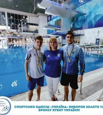 Миколаївський стрибун в воду здобув дві нагороди на Кубку України