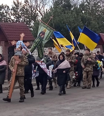 Рівненщина знову прощається із загиблими військовими