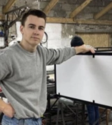 У Клевані відрили цех з металопереробки, на який власник виграв мікрогрант