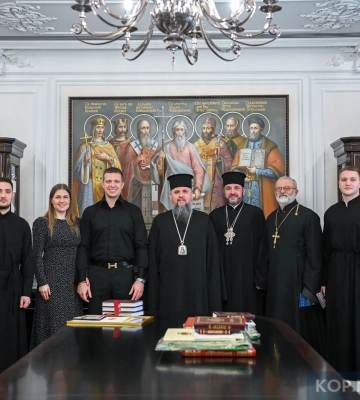 Митрополит Епіфаній зустрівся з представниками кременчуцьких громад, які приєдналися до ПЦУ