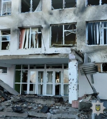 Захватчики обстреляли Гуляйполе на Запорожье, ранен один человек — ОВА