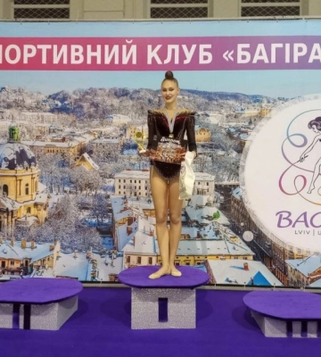 Юні кропивницькі гімнастки підкорили п’єдестал турніру «Lviv open-2023»