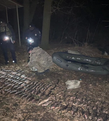 В Криворожском районе браконьер нанес более 500 тысяч гривен ущерба