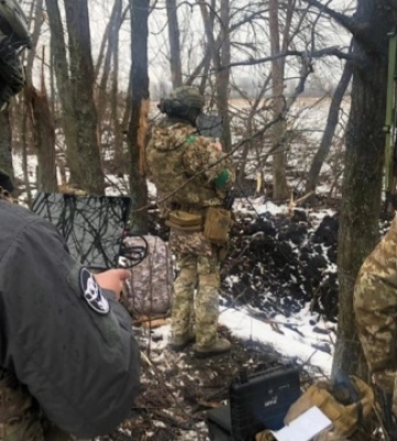 На Донеччині прикордонники зупинили ворожу спробу прориву
