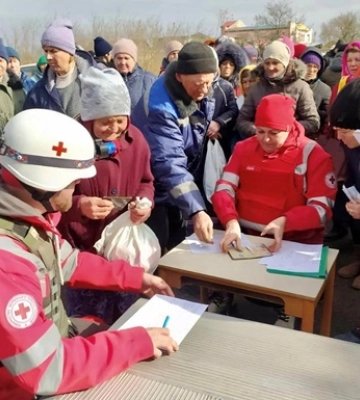 Червоний хрест України перейшов на адресну доставку гумдопомоги