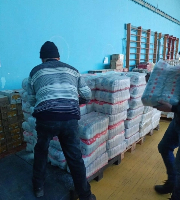 Таїровська громада отримала вантаж гуманітарної допомоги