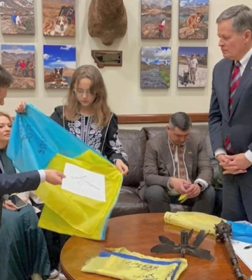 Рівненські діти загиблих воїнів побували у США (ВІДЕО)