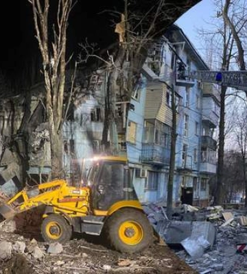 Росія завдала ударів по багатоповерхівці в Запоріжжі: моторошні кадри руйнувань