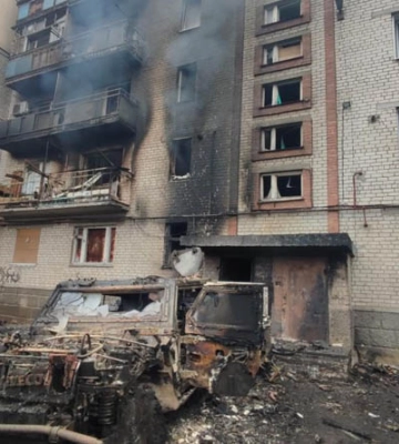 Журналісти показали Бахмут до та після приходу "русского мира"