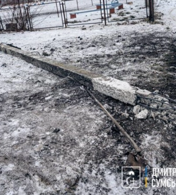 Росіяни обстріляли 10 громад Сумщини