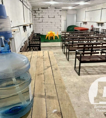 Как выглядит укрытие в парке &quot;Новокодакский&quot; в Днепре