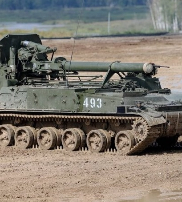 Українські військові знищили потужну самохідну установку окупантів (Відео)