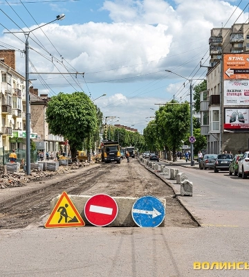 Чи ремонтуватимуть цьогоріч двори і вулиці в Луцьку та коли закінчать реконструкцію на Волі