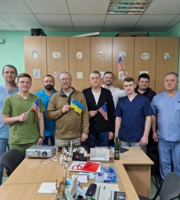 Рівне відвідав бойовий медик із США, який служив у Афганістані та Іраку
