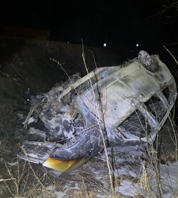 На Сумщині авто врізалося у блокпост: водій загинув